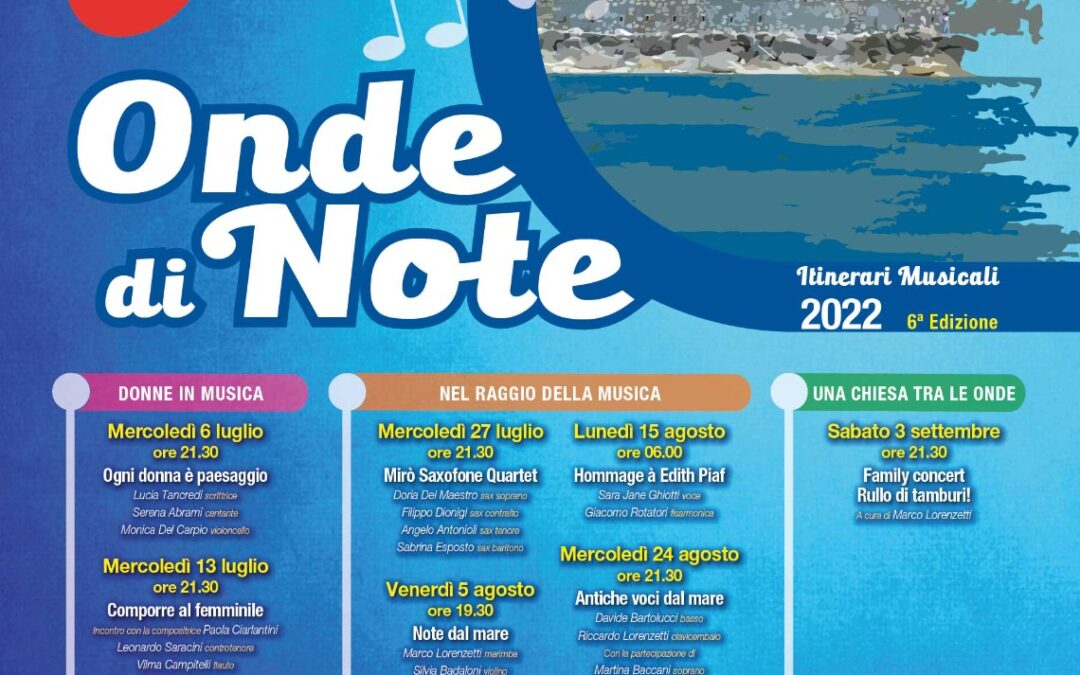 Onde di Note – tre itinerari artistico-musicali nella splendida Chiesa di Santa Maria a Portonovo Ancona